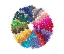 Load image into Gallery viewer, 1cm Mini Felt Balls - Mixed EY
