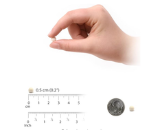 Load image into Gallery viewer, SALE - 0.5cm Micro Felt Balls: size for tracing boards
