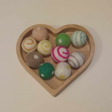 Load image into Gallery viewer, 2.5cm Jumbo Dots and Swirls Felt Balls - EY
