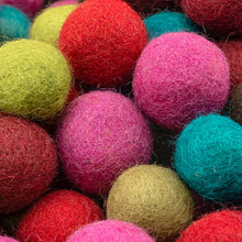 Load image into Gallery viewer, 1cm Mini Felt Balls - Mixed EY