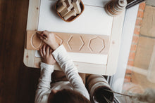 Load image into Gallery viewer, shape tracing board - montessori learning resource
