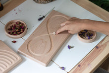 Load image into Gallery viewer, Infinity breathing board, wooden mindfulness resource