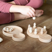 Load image into Gallery viewer, wooden snowmen loose parts