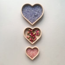 Load image into Gallery viewer, Heart Sorting Trays - Set of 3