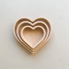 Load image into Gallery viewer, Heart Sorting Trays - Set of 3