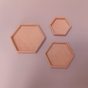 Hexagon sorting trays