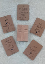 Load image into Gallery viewer, Set of motivational cards with messages on a textured surface