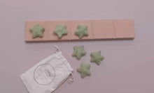 Load image into Gallery viewer, Wooden five frame with felt stars