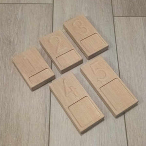 1-5 Number counting blocks set