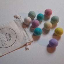 Load image into Gallery viewer, 2.5cm Jumbo Felt Balls - Pastel (Spring, Easter)