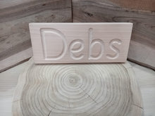 Load image into Gallery viewer, SALE - Reuben Name board single sided - SURPLUS