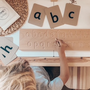 Alphabet Tracing Board - School Font