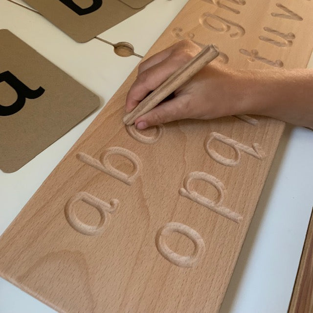 Alphabet Tracing Board - School Font