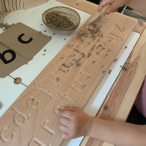 Alphabet Tracing Board - School Font