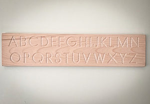 Alphabet Tracing Board - School Font