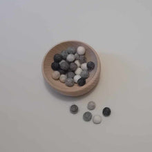 Load image into Gallery viewer, Winter 1cm felt balls