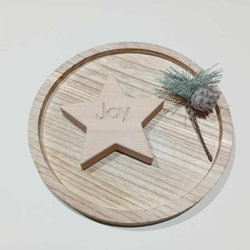 wooden star joy