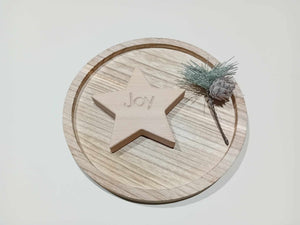Star Decoration - Love, Joy, Hope, Peace