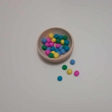 Load image into Gallery viewer, 1cm Mini Felt Balls - Rainbow bright