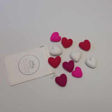 Load image into Gallery viewer, valentines felt hearts