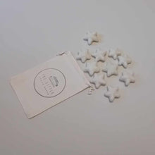 Load image into Gallery viewer, White Felt stars - loose parts play