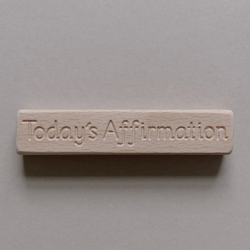 Affirmation flashcard stand