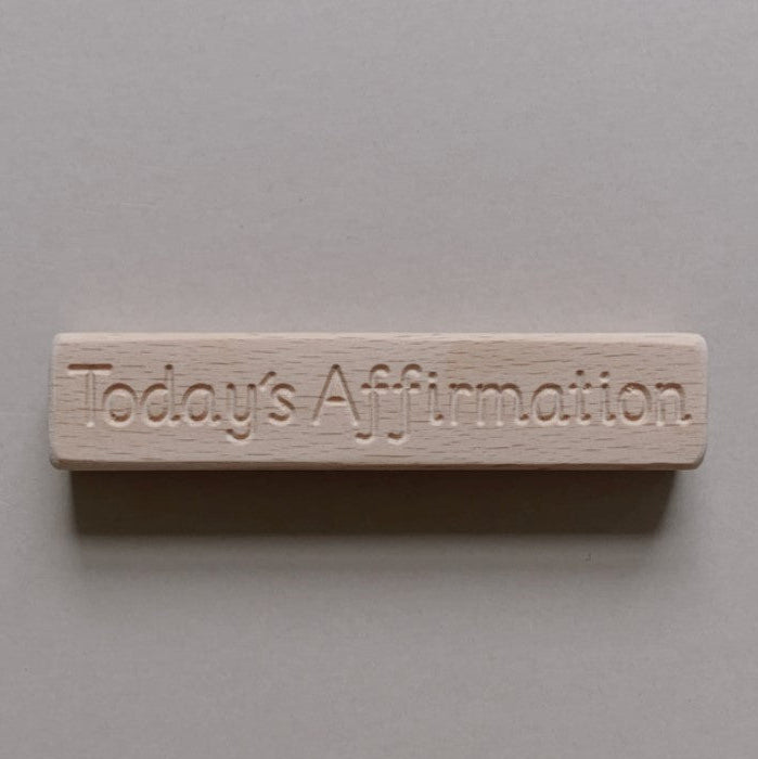 Affirmation flashcard stand