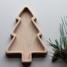 Load image into Gallery viewer, Christmas tree sensory play tray