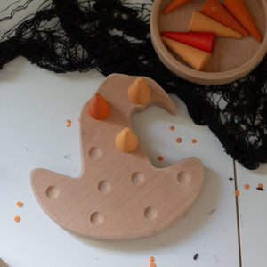witches hat fine motor board