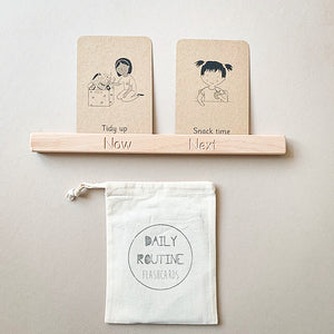Daily Routine Flashcard Stand