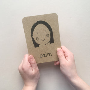 Children's feelings flashcards