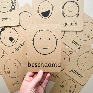 Emotion Flashcards - Dutch