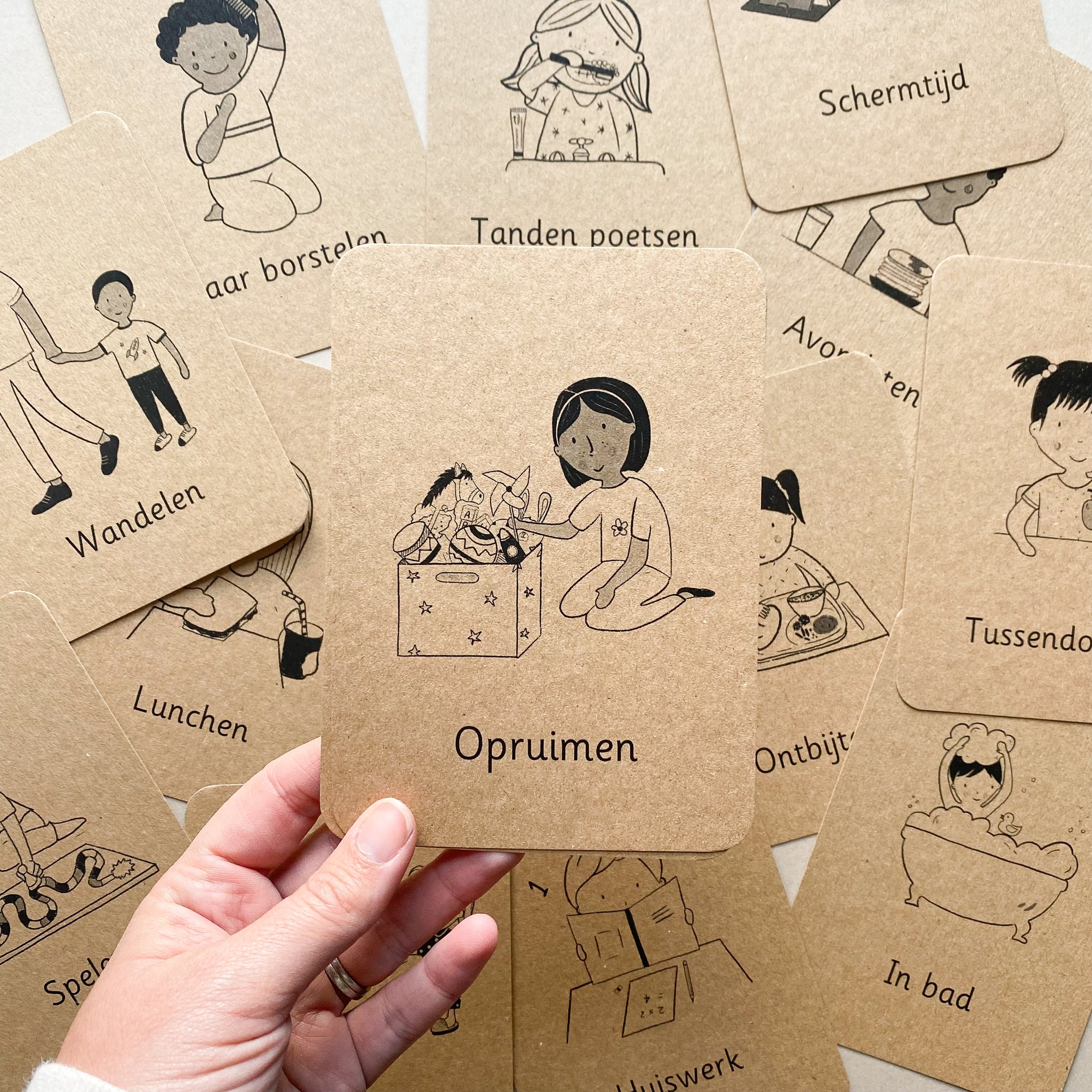 Daily Routine Flashcards - Dutch – The Little Coach House