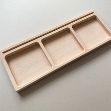 Load image into Gallery viewer, Three part sand writing tray, The Little Coach House